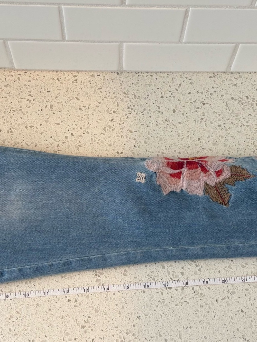 Sundance denim Embroidered Jeans - Picture 9 of 12